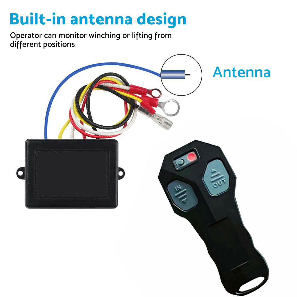12V Wireless Winch Remote Control Handset Switch Suitable For Off Roaders Truck.