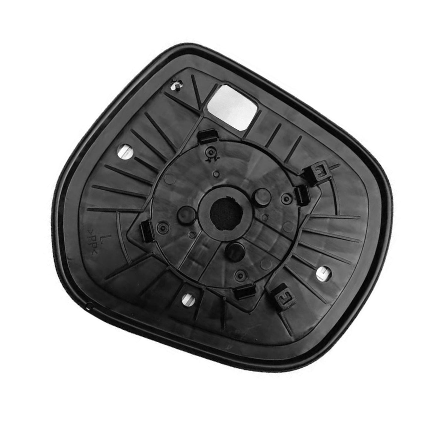 Left Side mirror glass with Plate Suitable for Toyota LandCruiser Prado 150 09-.