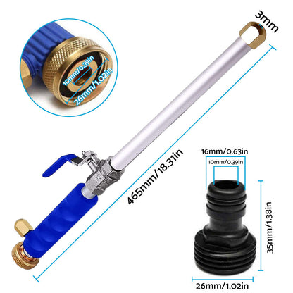 Hydro Jet High Pressure Power Washer Water Spray Gun Nozzle Wand House Cleaner.