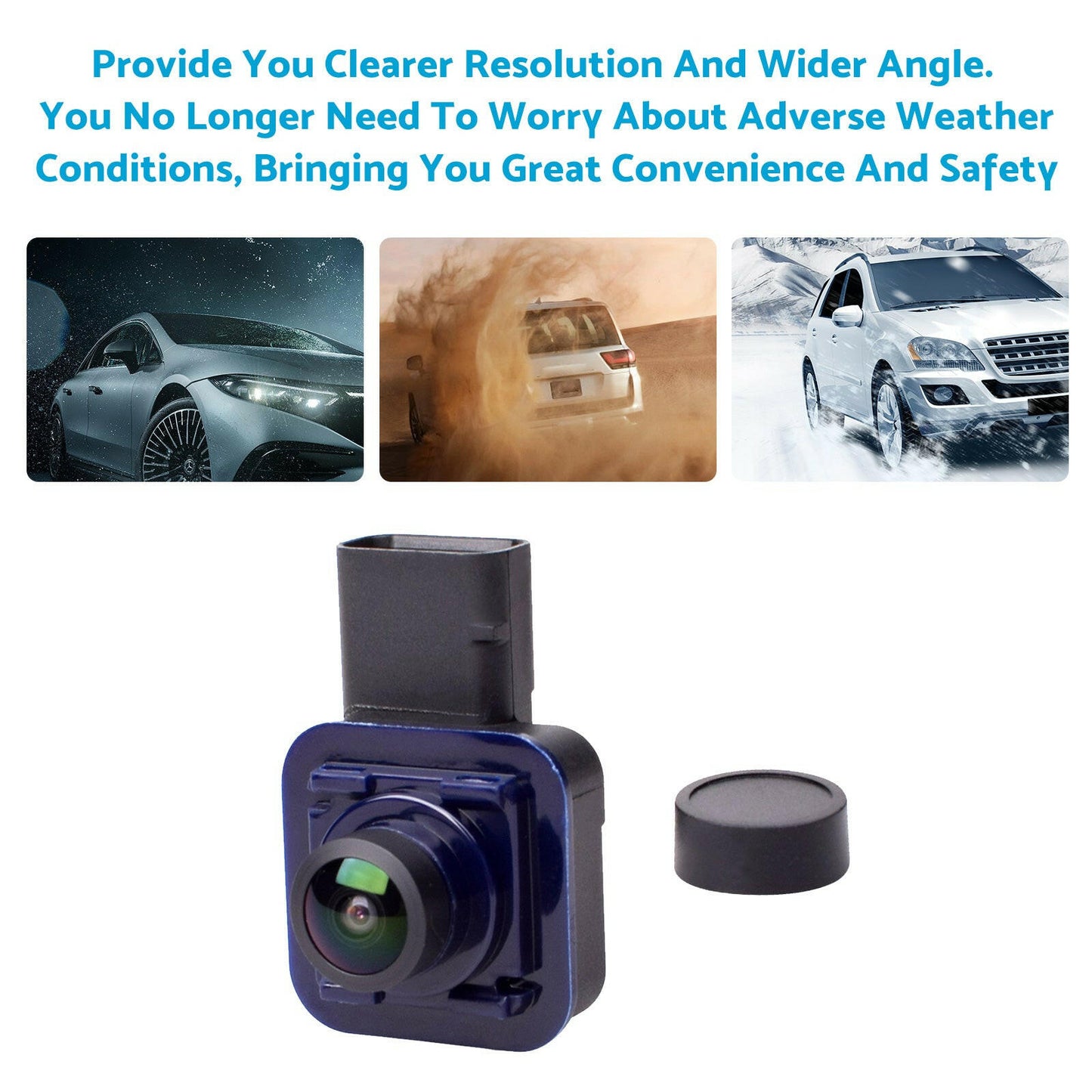 Rear View Backup Camera Suitable For Ford F-250 F-350 F-450 F-550 Super Duty 2017-2022.