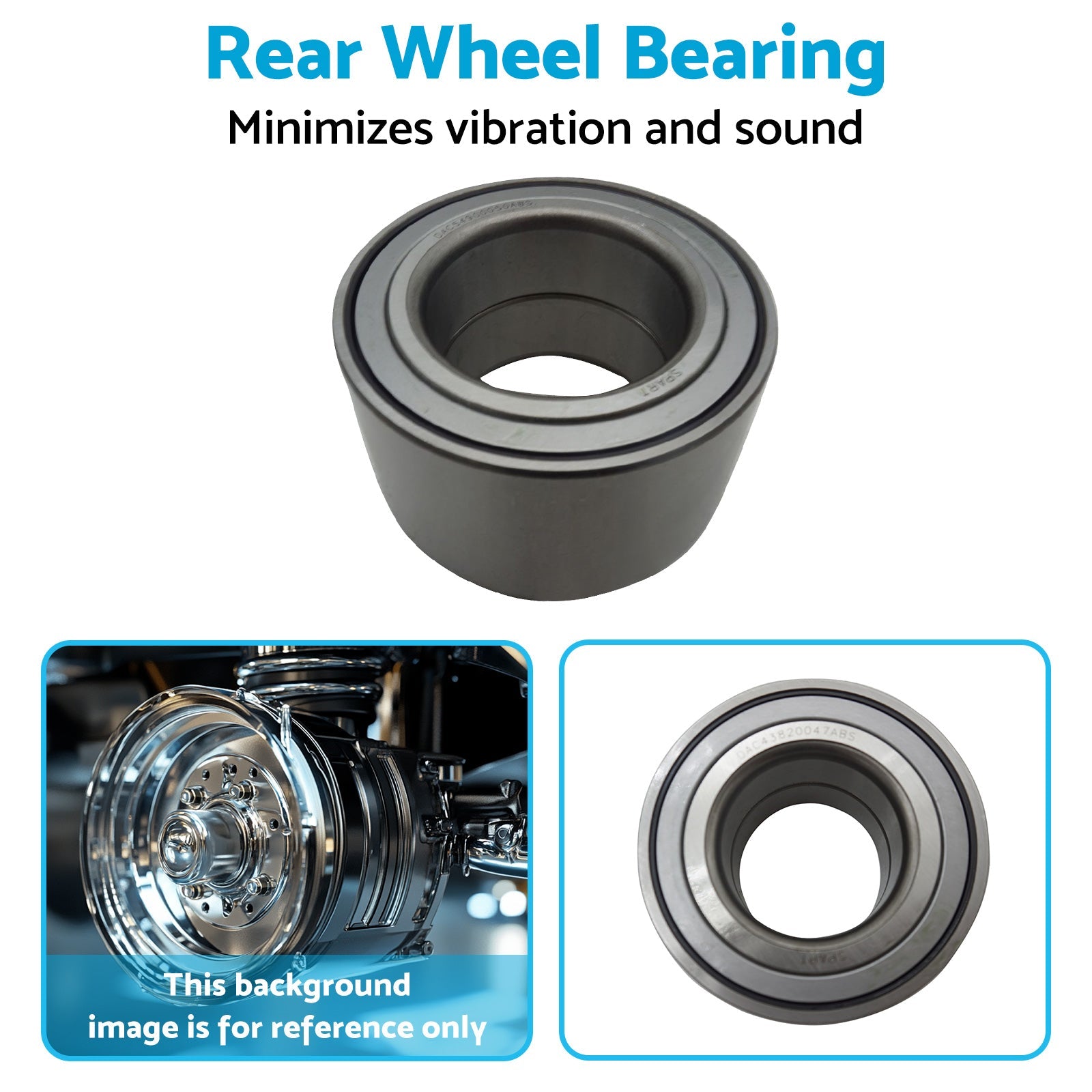 1x Rear Wheel Bearing Assembly Suitable For Holden Commodore VE VF 92171057.
