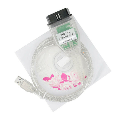 Diagnostic Connector Cable USB Interface Suitable For BMW INPA K+CAN K DCAN.