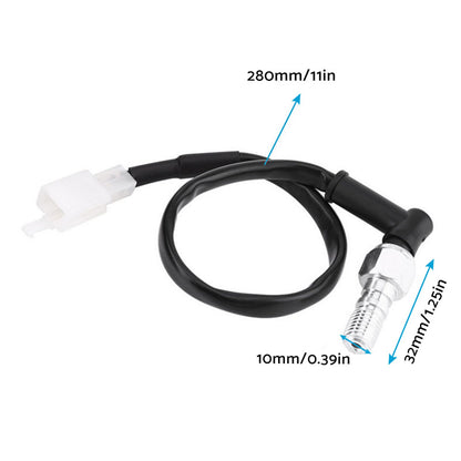 Universal Motorcycle Hydraulic Pressure Brake Light Switch M10x1.25 Suitable for
