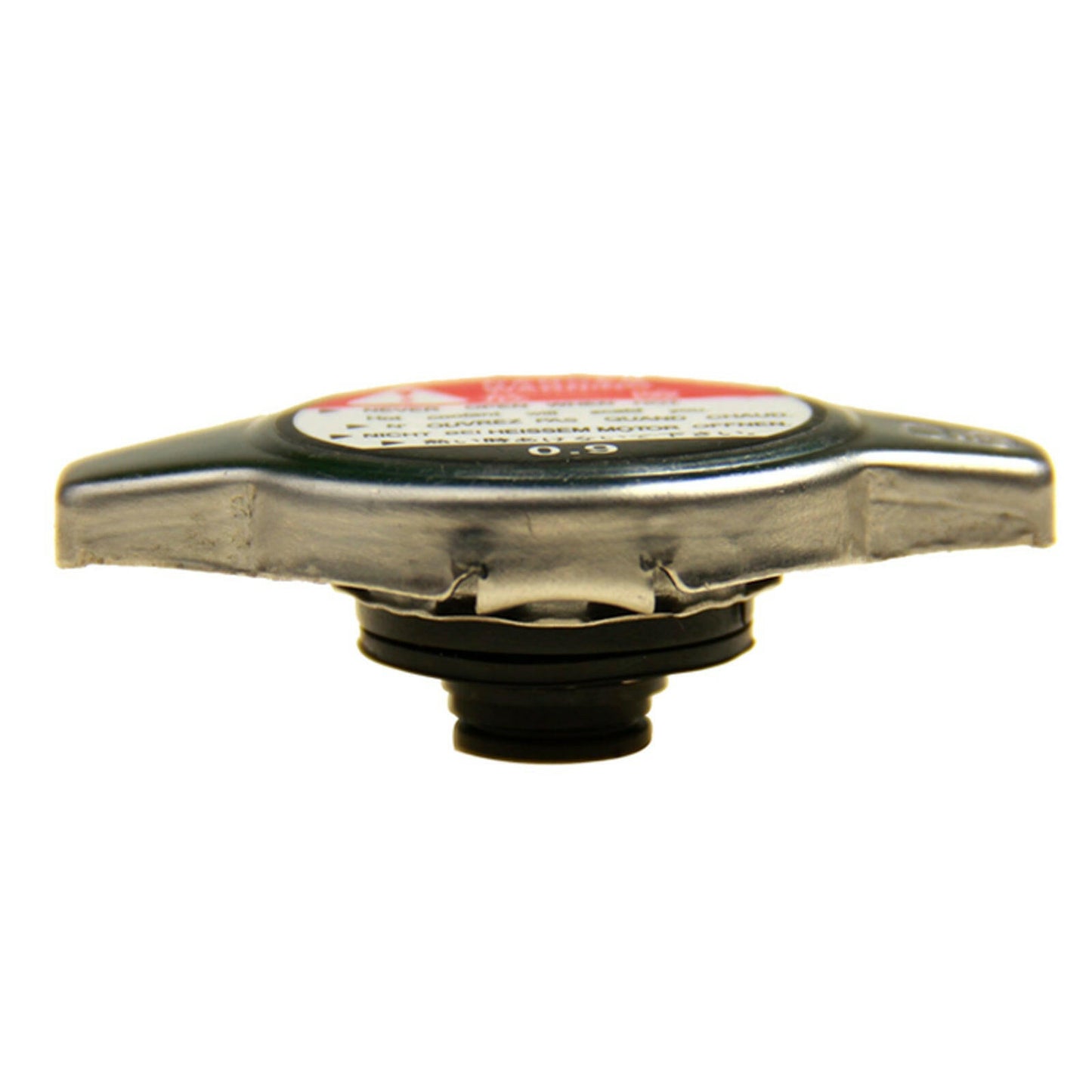 Car Coolant System Rubber Seal Pressure Radiator Cap Cover 0.9 Kgf/cm² Universal.