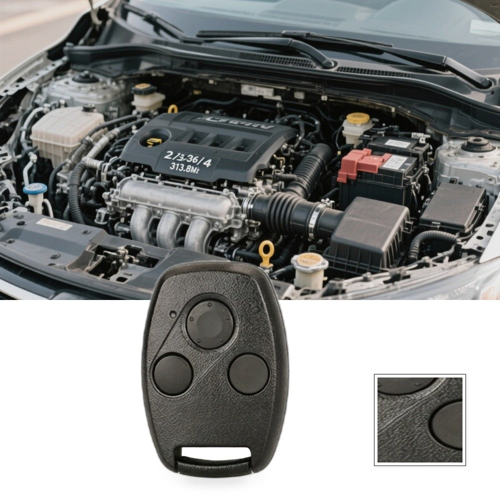 Remote Car Key Suitable for Honda Accord Civic CR-V 2/3/4 Button ID46 313.8MHz