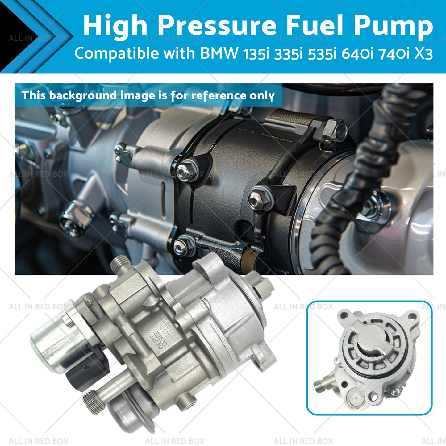 High Pressure Fuel Pump Suitable for BMW X5 3.0L
