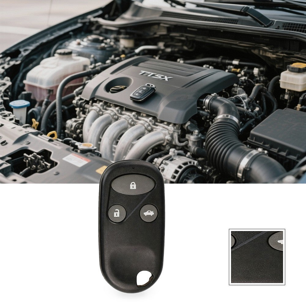 4 Button Remote Key Fob Suitable for Honda Accord Acura TL TSX 315MHz