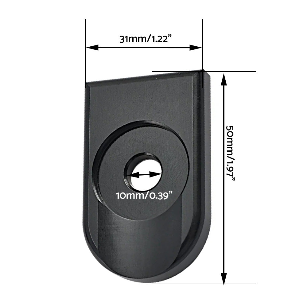 Seat Bolt Tab Screw Mount Knob Cover Suitable for Harley Davidson Sportster