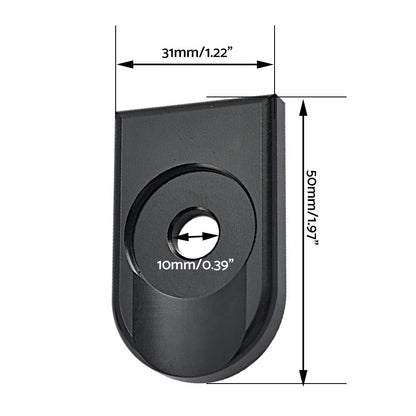 Seat Bolt Tab Screw Mount Knob Cover Suitable for Harley Davidson Sportster