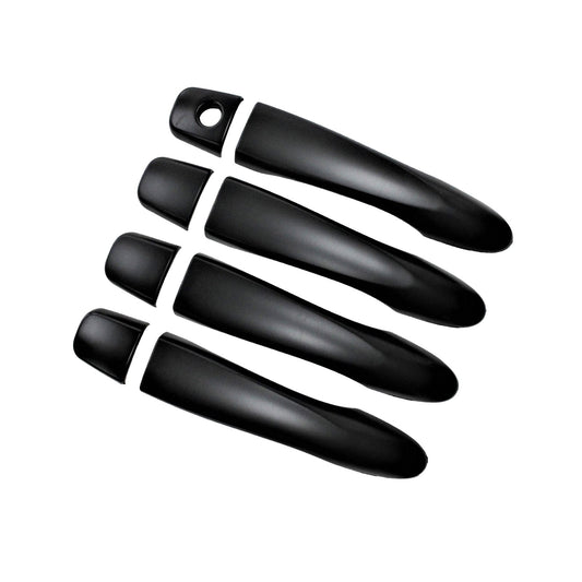 4x Remote Key Door Handle Covers Suitable for Nissan Navara D40 2005-2015 ST.