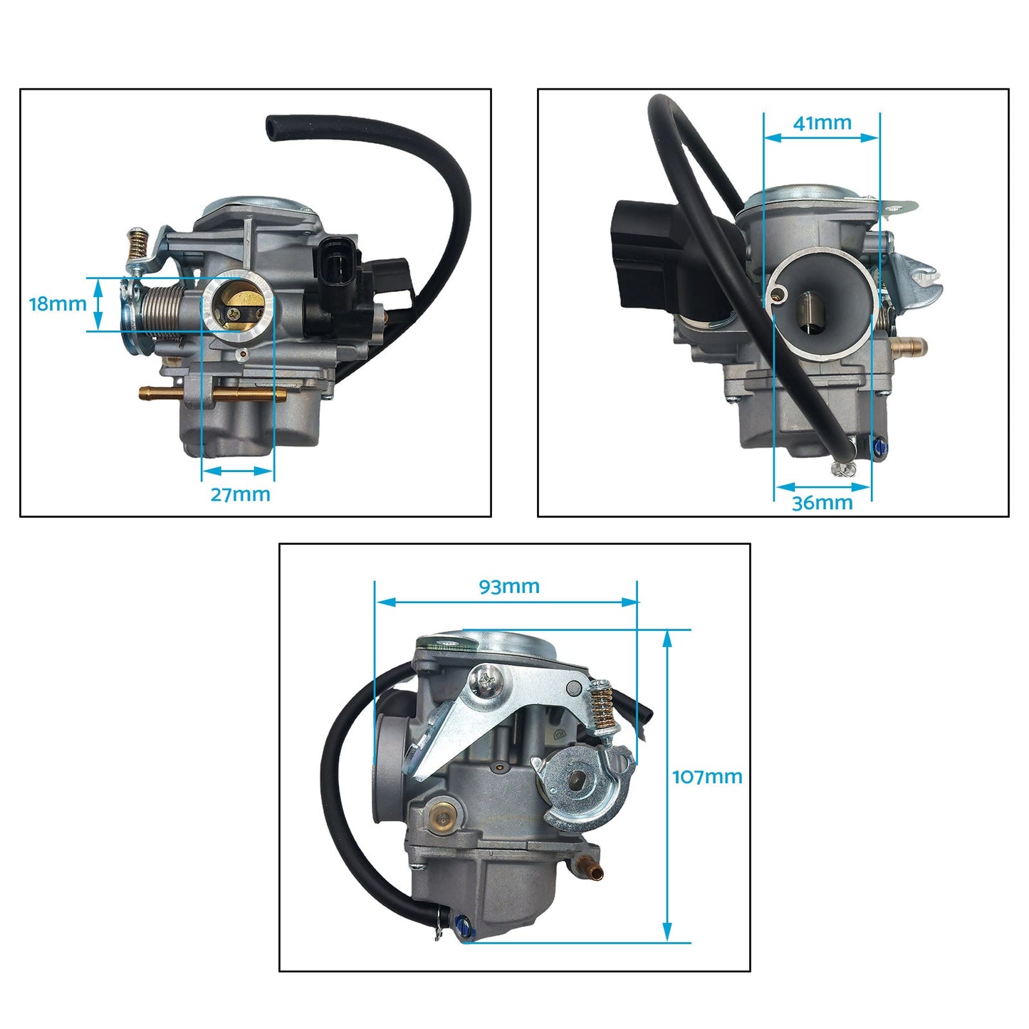 Carburetor Suitable For Honda DIO50 / NVS50 / NSK AF56 / NCH50 / NSC50 2008-2019