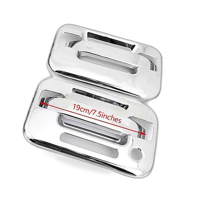 Door Handle Cover Trim Suitable for Ford F-150 Raptor 2009-2015 Chrome Outer - BD1