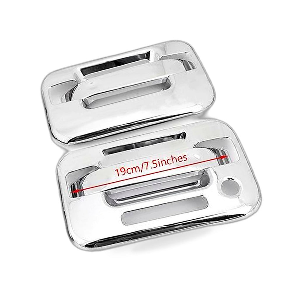 Door Handle Cover Trim Suitable for Ford F-150 Raptor 2009-2015 Chrome Outer - BD2