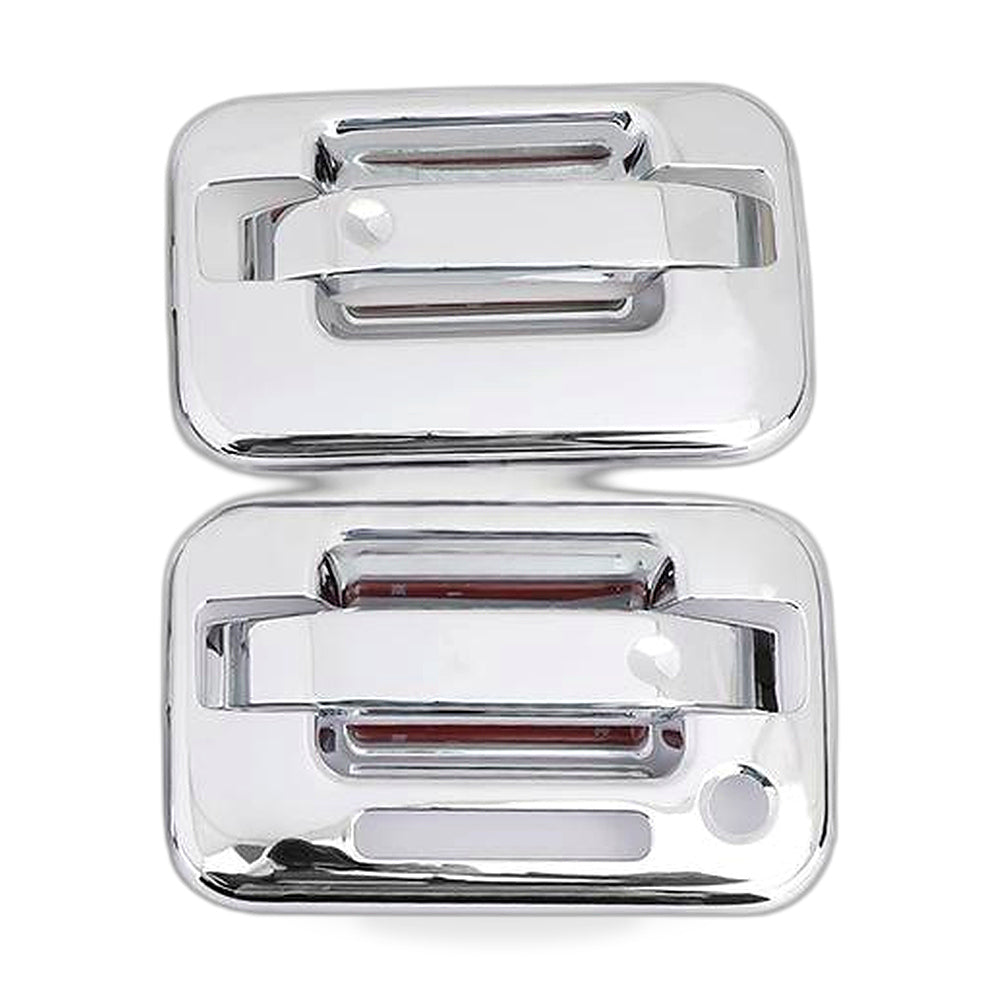 Door Handle Cover Trim Suitable for Ford F-150 Raptor 2009-2015 Chrome Outer - ZT3