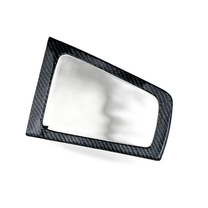Shift Lever Trim Suitable for Ford Focus 2012-2018 MT Silver Gray Carbon Fiber - BD1