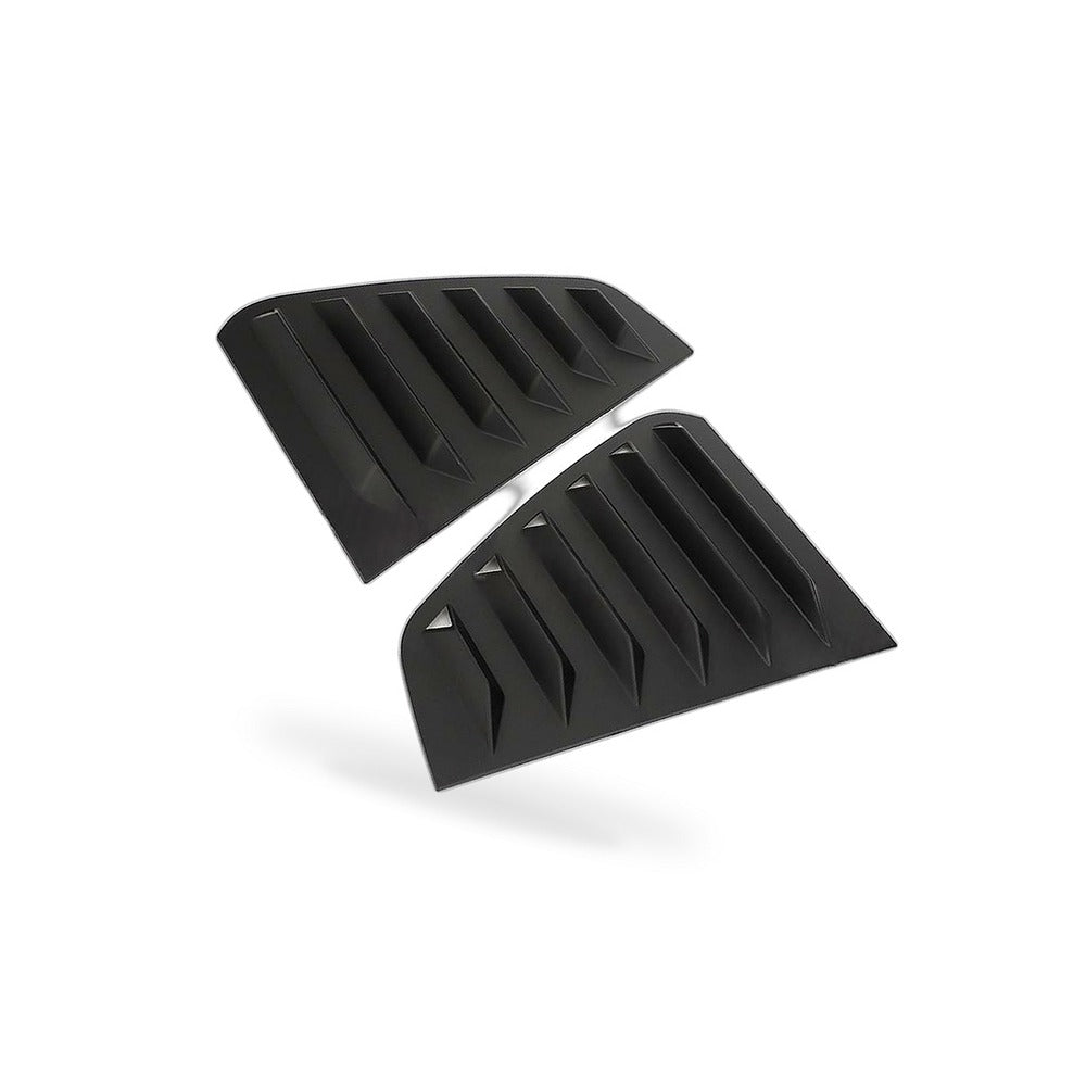 Rear Window Louver Decoration Trim Suitable for VW Golf 6 Golf 7 Glossy Black - BD1