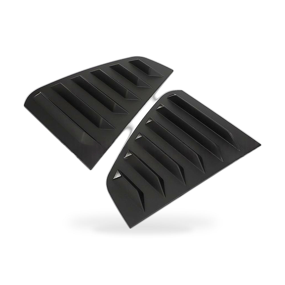 Rear Window Louver Decoration Trim Suitable for VW Golf 6 Golf 7 Glossy Black - ZT2