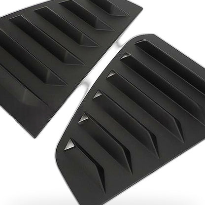 Rear Window Louver Suitable for VW Golf 6 Golf 7 Matte Black Side Triangle Trim - XQ1