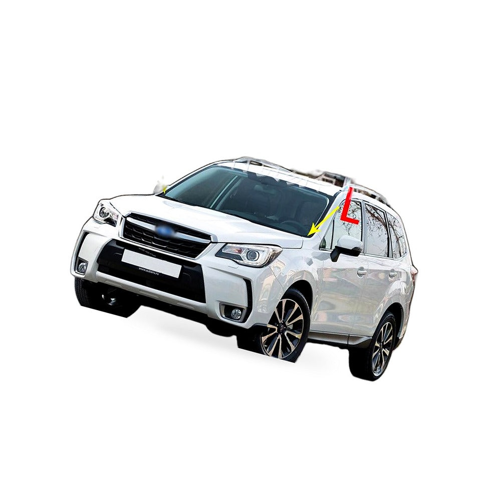 Front Windshield Trim Triangle Rain Tray Left Suitable for Subaru Forester 13-18 - BD1