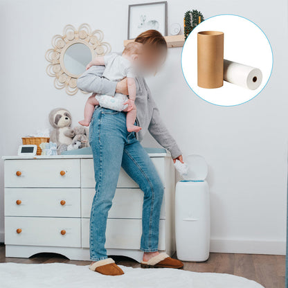100/200/400m Nappy Bin Refill Kit Compatible With Tommee Tippee Sangenic Refills.