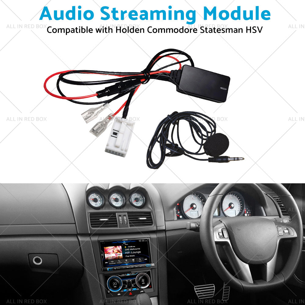 Bluetooth-compatible Audio Streaming Module For Holden Commodore VE Statesman WM.