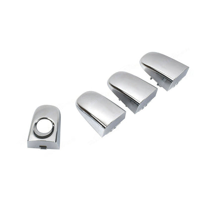 Full Set 4x Outer Door Handles Chrome Suitable For Ford FG Falcon G6/XT/XR6/XR8