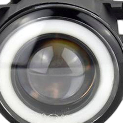 LED Angel Eye Fog Light Cover Suitable for Mitsubishi Outlander 2016-2018 White - XQ1