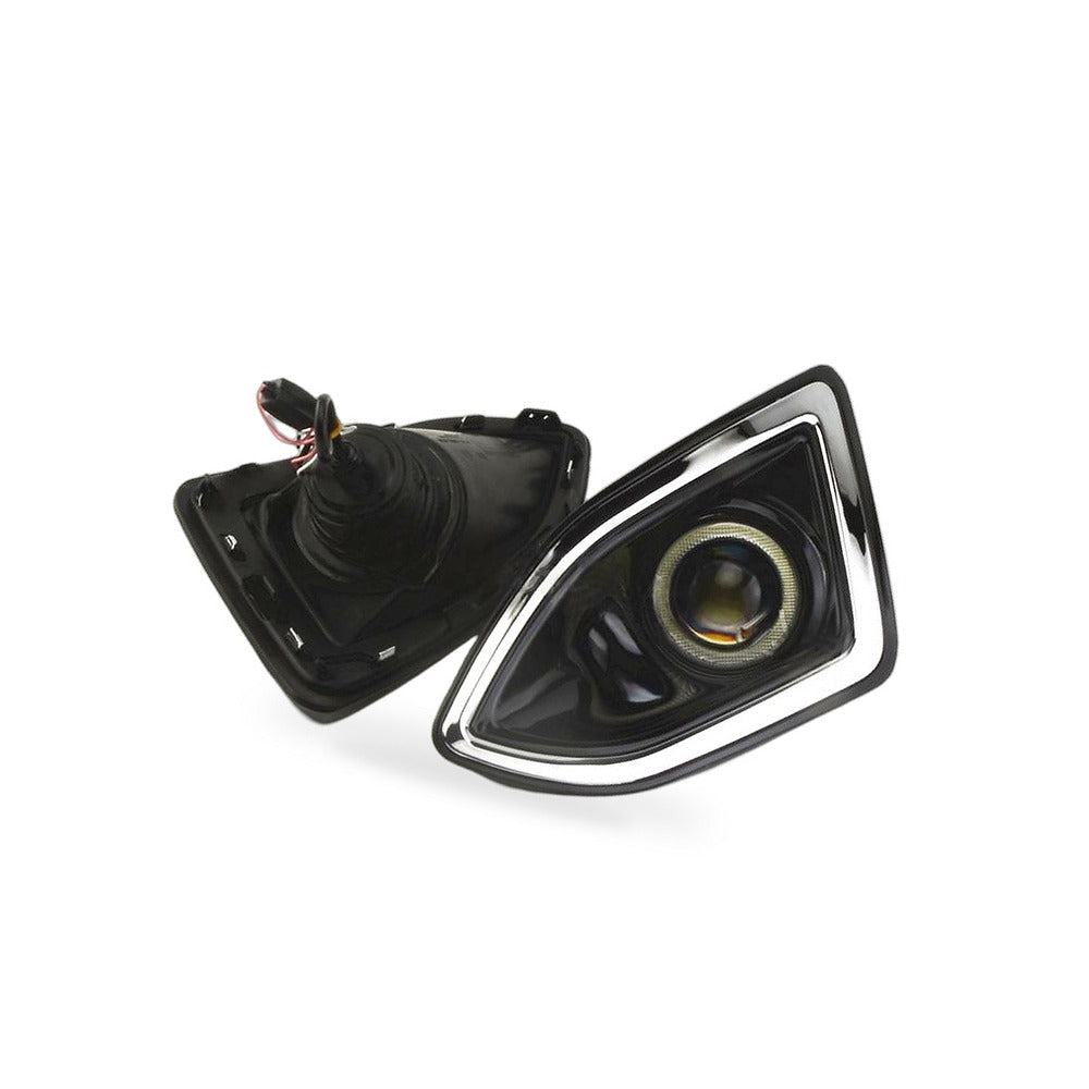 LED Angel Eye Projector Fog Light Suitable for Ford Edge 2015 2016 2017 2018 - BD1
