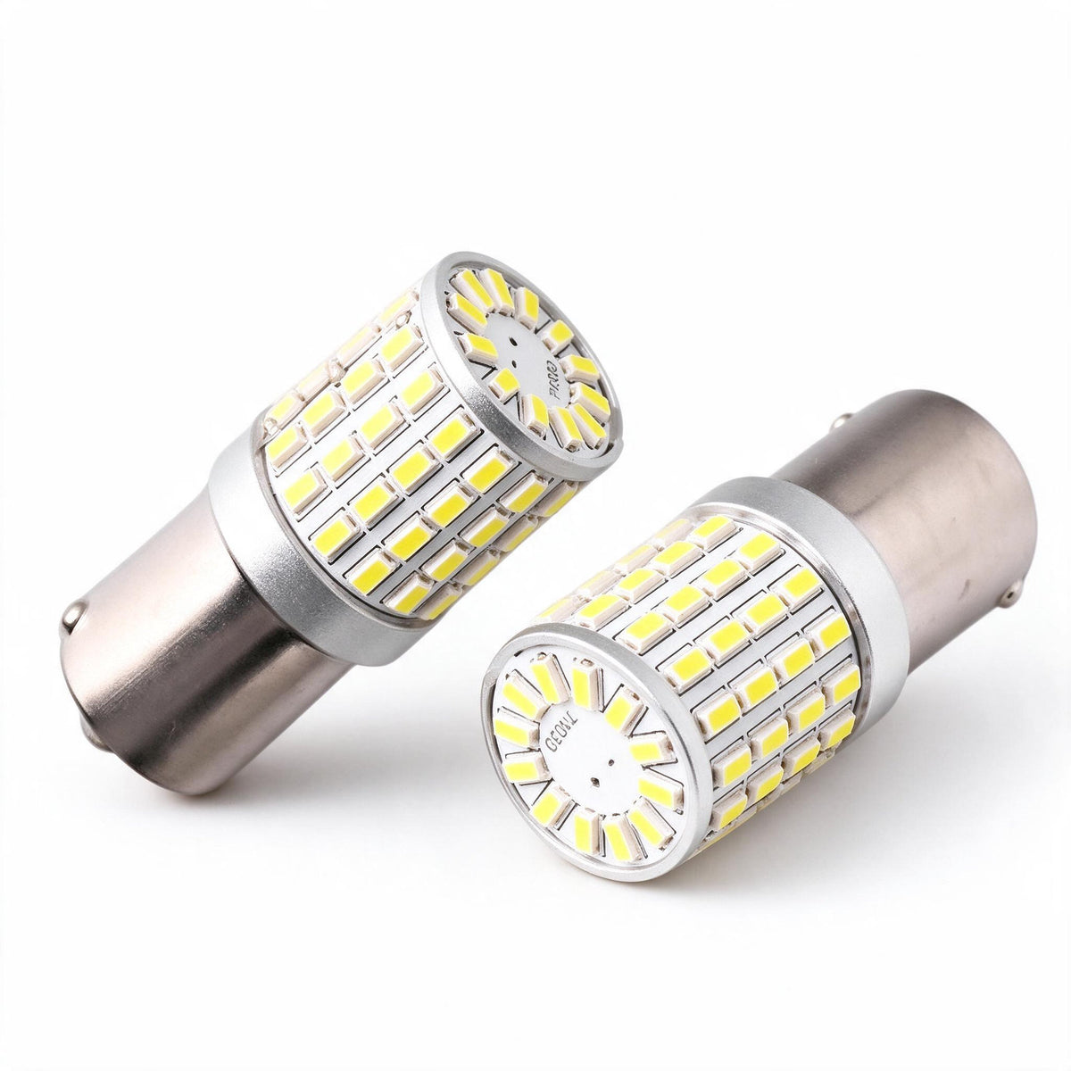 P21W 1156 LED Globe White Set of 2 Suitable for Toyota Camry Corolla Honda Civic - ZT2