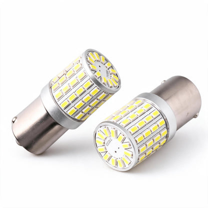 P21W 1156 LED Globe White Set of 2 Suitable for Toyota Camry Corolla Honda Civic - ZT2