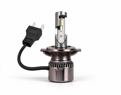 LED Headlight Globes H4 9003 Fan Cooling Suitable for Toyota Hilux Corolla Camry - ZT2
