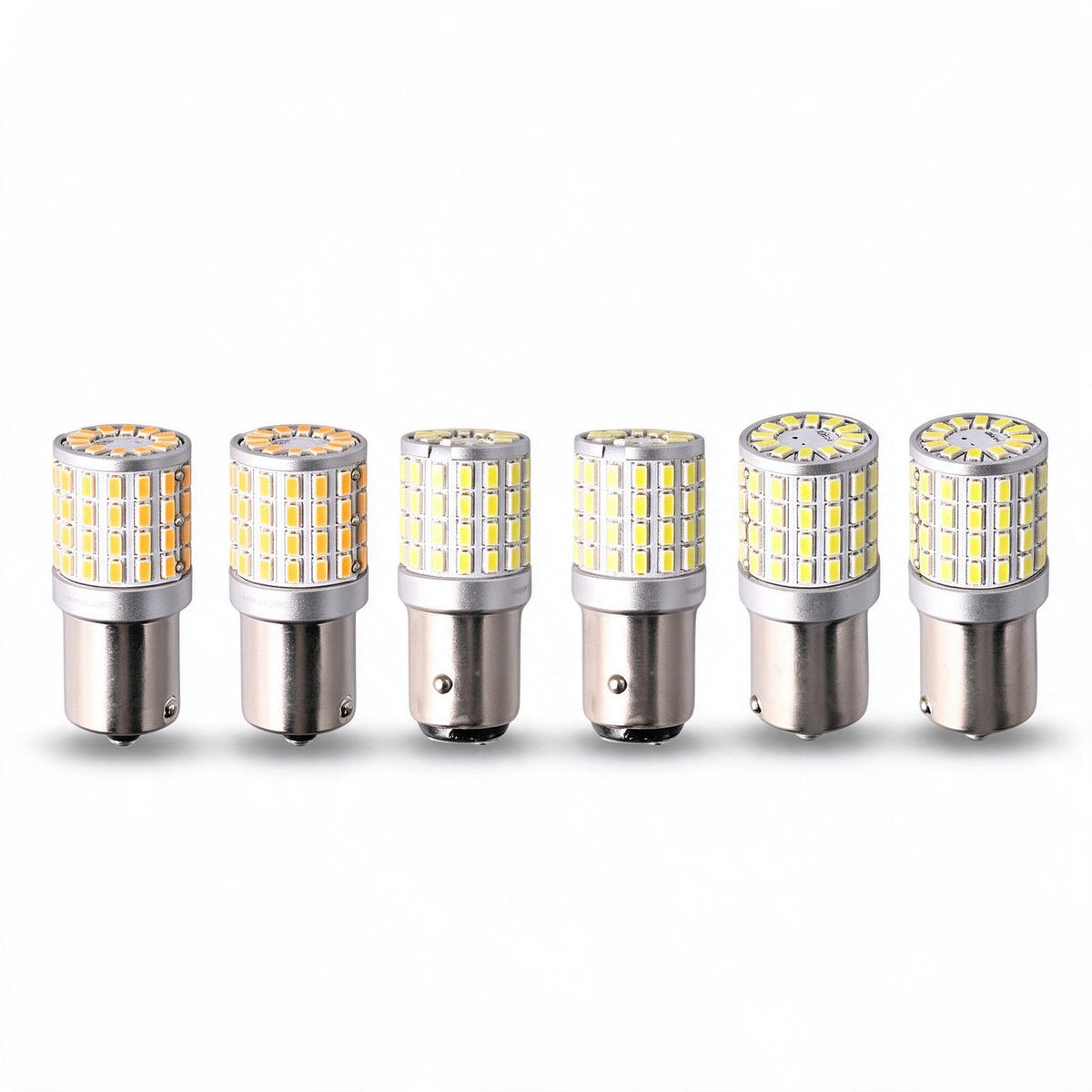 LED Tail Light Bayonet Globes Set of 6 Suitable for Universal BA15d BAY15d - ZT2