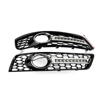 Fog Light Grille with LED DRL Suitable for Audi A3 S3 RS3 2007-2012 8P - ZT3