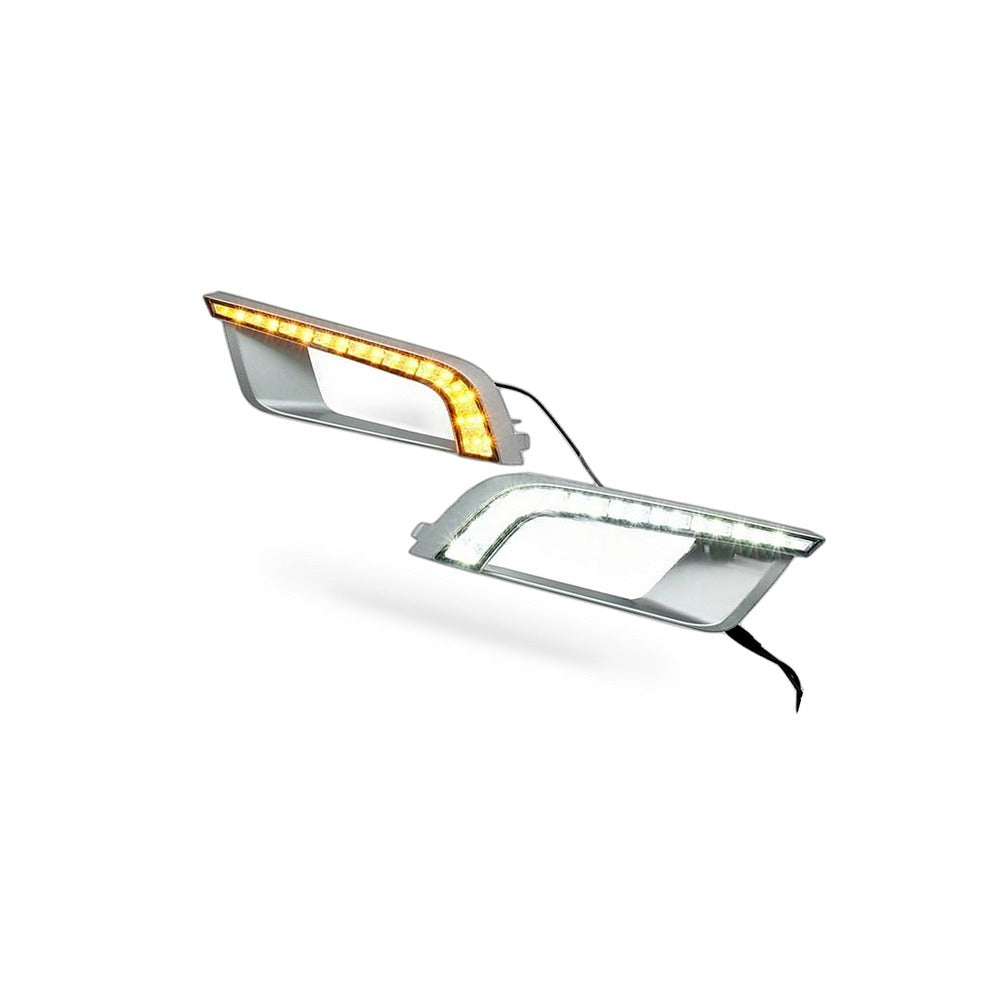 LED Fog Light Cover DRL Turn Brake Light Suitable for Ford Ranger 2015-2016 - BD1