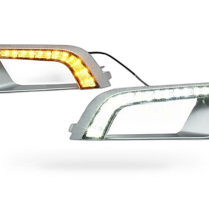 LED Fog Light Cover DRL Turn Brake Light Suitable for Ford Ranger 2015-2016 - XQ1