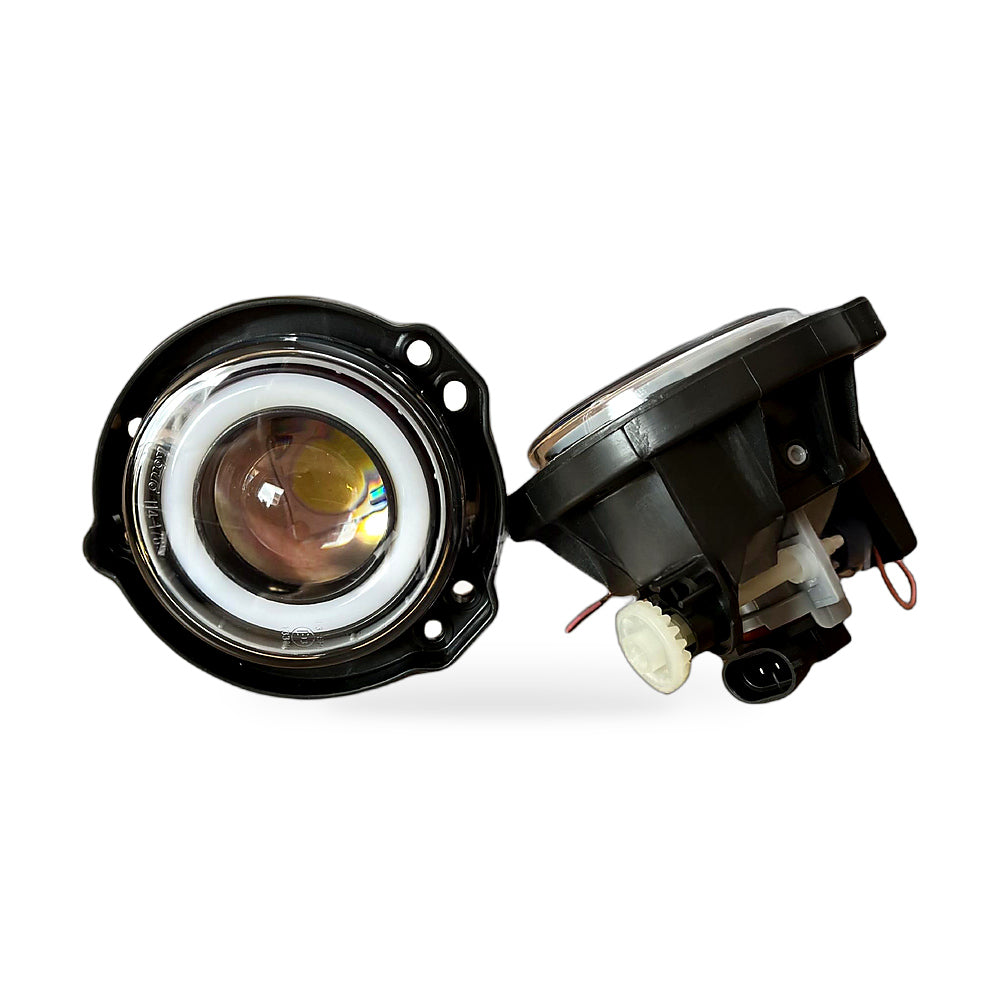 LED Angel Eye Lens White Fog Light Suitable for Toyota Avanza 2012-2019 Left - ZT3
