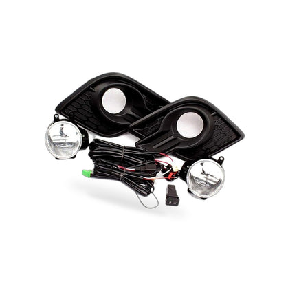 4-Eye LED Daytime Running Light Fog Light Frame Suitable for Toyota Hilux Revo - BD1