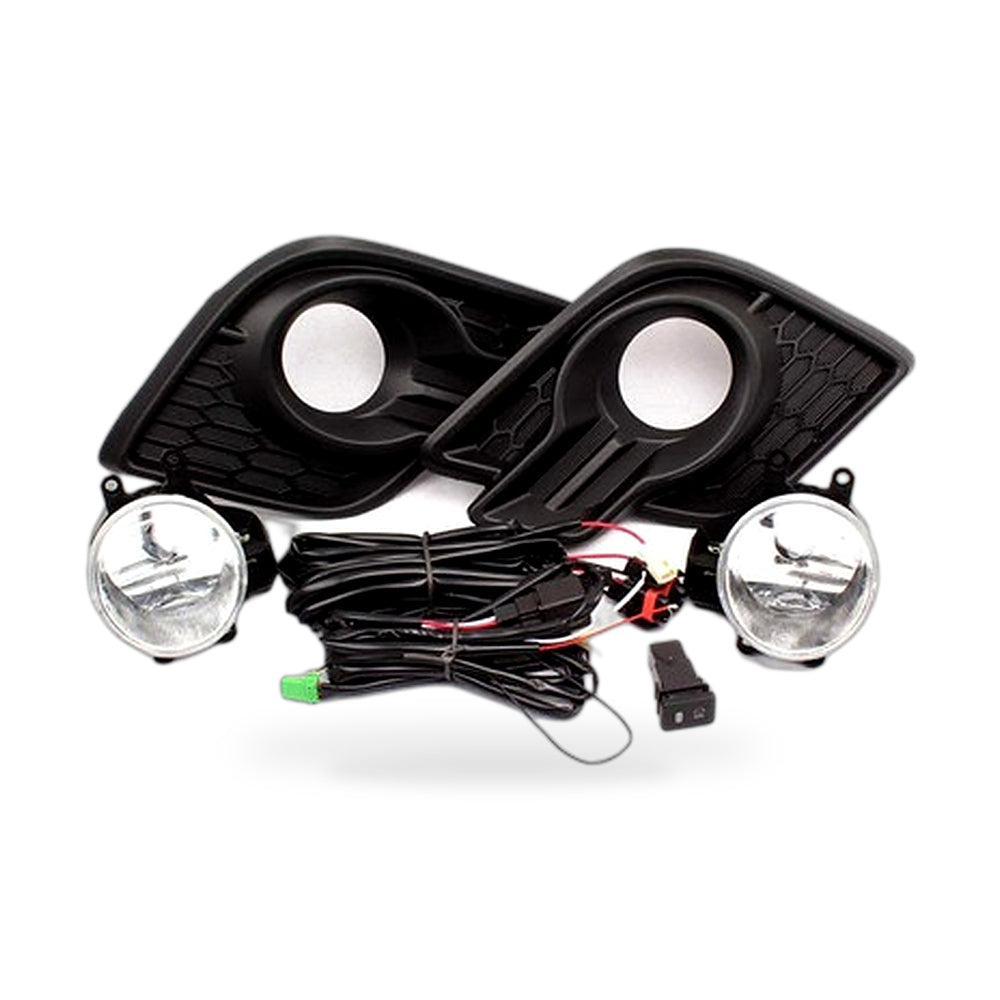 4-Eye LED Daytime Running Light Fog Light Frame Suitable for Toyota Hilux Revo - ZT2