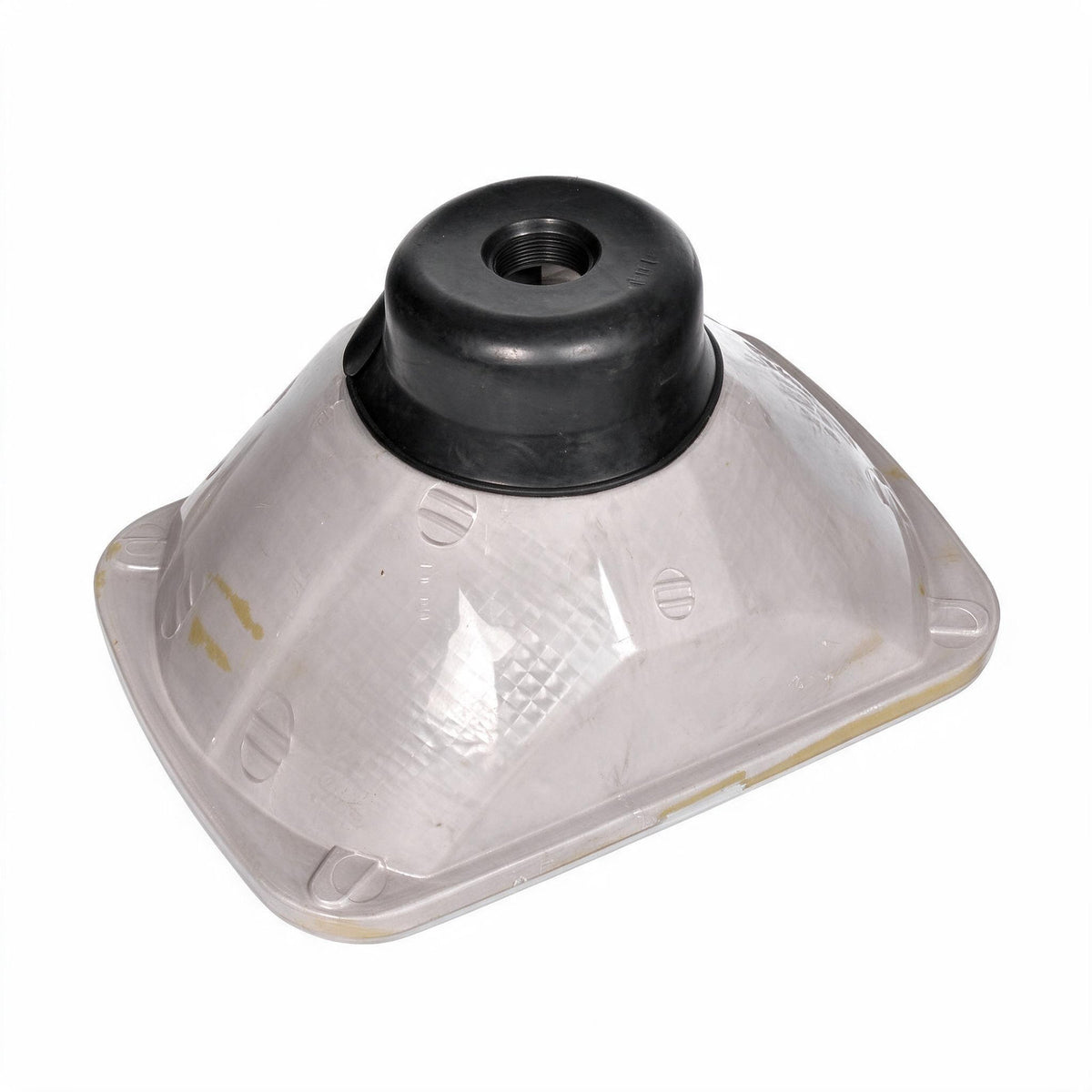 7 Inch Square Head Light Diamond Look Plastic Lens Suitable for Jeep Wrangler CJ - BD1