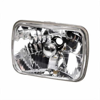 7x5 Inch Square Head Light Glass Lens Set Suitable for Jeep CJ5 CJ7 Wrangler - BD2