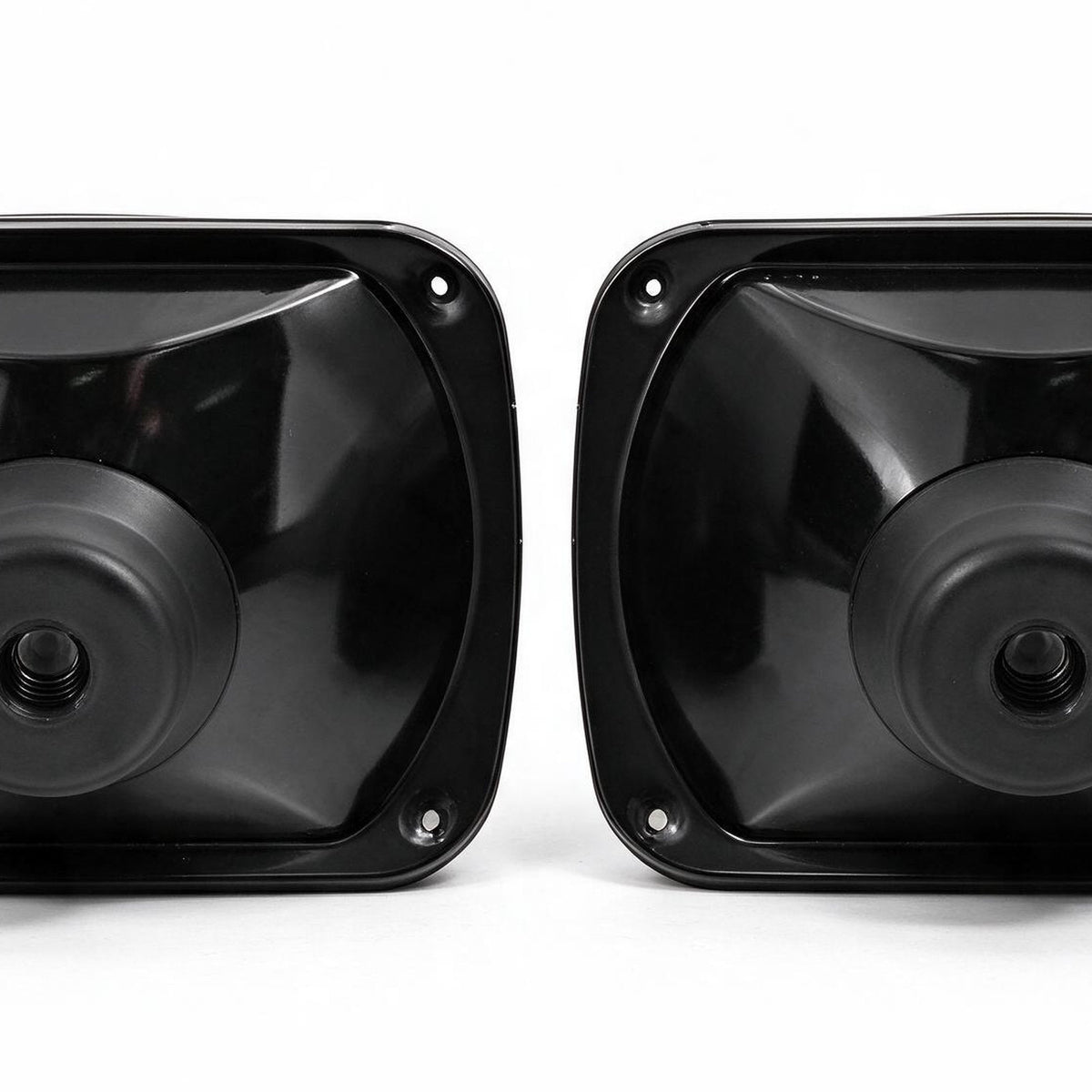 7" Square Head Lamp Set with H4 LED Globes Suitable for Jeep Wrangler CJ Ford - XQ1