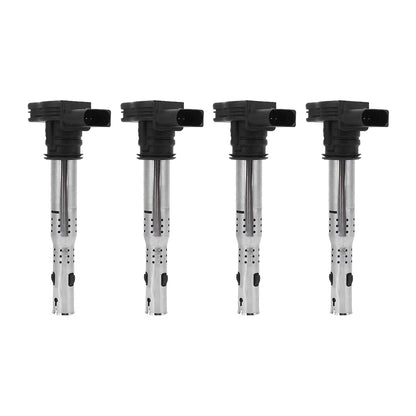 4PCS Ignition Coils Suitable for VW Golf Jetta Amarok Audi Q3 Q5 TT S3 1. 8L 2. 0L.