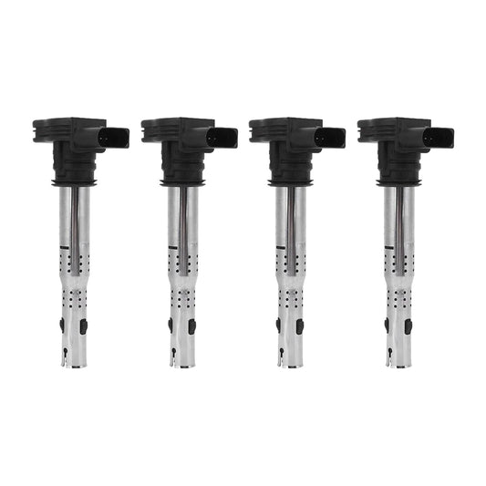 4PCS Ignition Coils Suitable for VW Golf Jetta Amarok Audi Q3 Q5 TT S3 1. 8L 2. 0L.