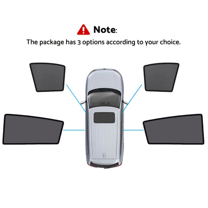 Magnetic Sun Shades Front Windows Suitable For Nissan Tiida C11 Hatch 2004-2010