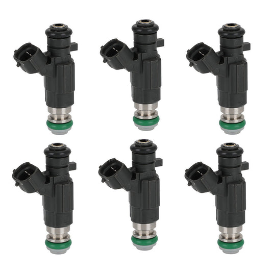 Fuel Injectors 6x Suitable For Holden Rodeo RA 3.5L V6 2003-2006 JECS FBJC100