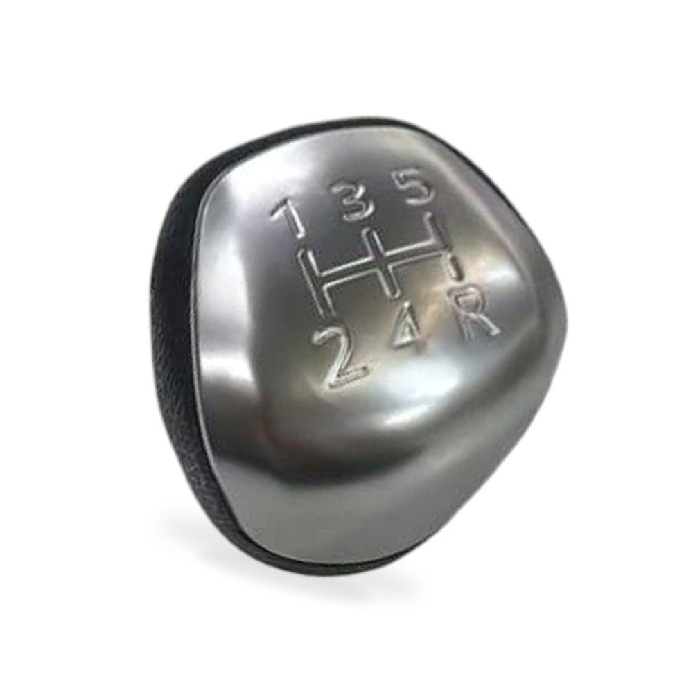 5 Speed Gear Shift Knob Silver Suitable for Ford Ranger BT50 Mazda BT-50 - BD3