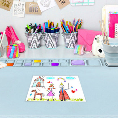 Silicone Art Mat Non-Stick Suitable For Resin Casting Crafts Painting Clay and Play.