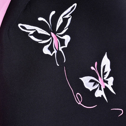 1 Set Deluxe Butterfly Pink Seat Cover Universal Front & Rear Car Seat Cover.