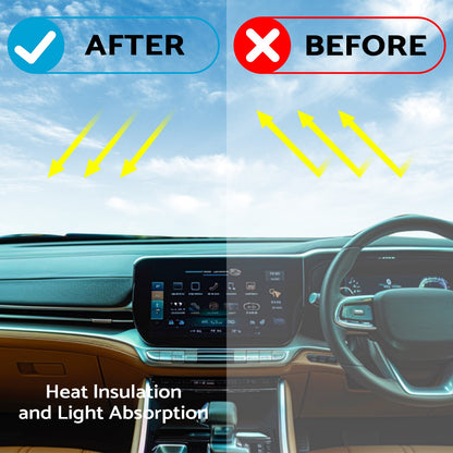 Black Dashboard Sun Cover Dash Mat Suitable for Haval H6 LUX