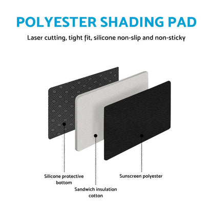 Non Slip Dash Mat Suitable For Ford Ranger PX2 PX3 MK3 XLT XL XLS 2015-2021 Black.